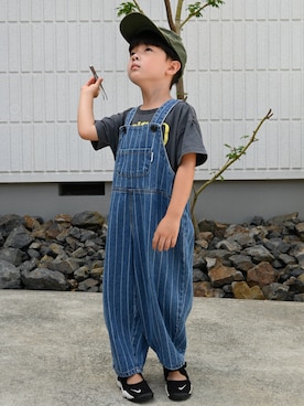 「むすこーで」｜deee🐏さん（キッズ・90cm）の夏コーディネート