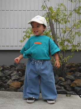 deee🐏さん（キッズ・90cm）の夏コーディネート