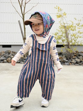 「Wynken（ウィンケン）のアイテム」を使った、deee🐏さん（キッズ・90cm）の冬コーディネート