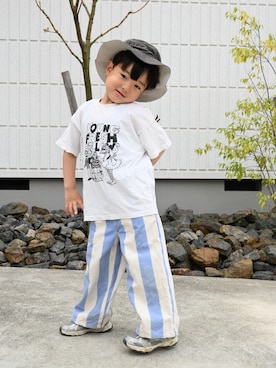 「ZARA KIDSのアイテム」を使った、deee🐏さん（キッズ・100cm）の春コーディネート