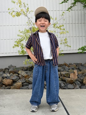 deee🐏さん(キッズ・100cm)の春コーディネート
