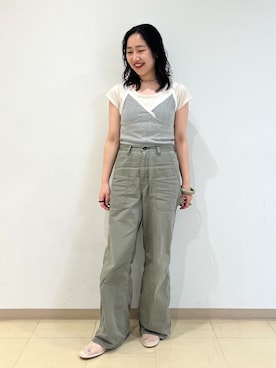 「LE TALON（ルタロン）のアイテム」を使った、shionさん（レディース・153cm）の春コーディネート