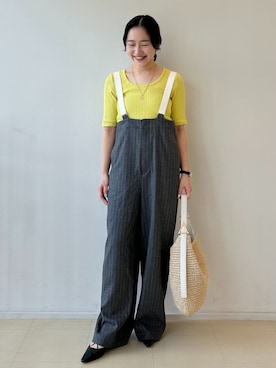 「LE TALON（ルタロン）のアイテム」を使った、shionさん（レディース・153cm）の春コーディネート