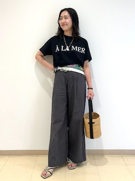 「LE TALON（ルタロン）のアイテム」を使った、shionさん（レディース・153cm）の春コーディネート