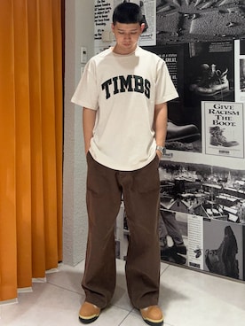 「ティンバーランド」｜佐野太陽さん（メンズ・175cm）の秋コーディネート