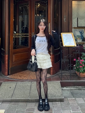 「PRADA（プラダ）のアイテム（シューズ）」を使った、mione811さん（レディース・160cm）の春コーディネート