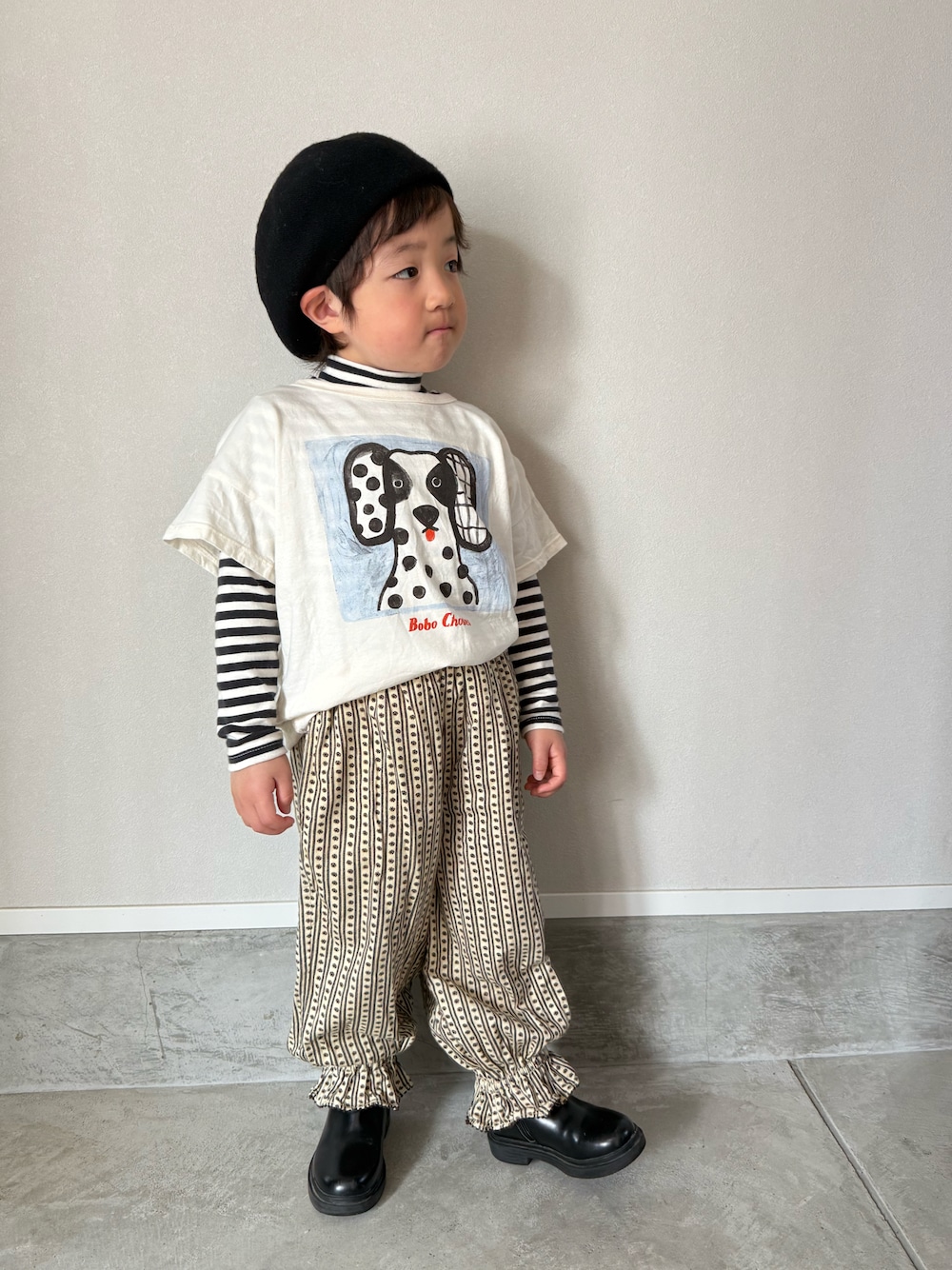 Misha & Puffのパンツを使ったキッズ人気ファッションコーディネート