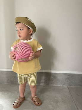 「igor（イゴール）のアイテム」を使った、mukuさん（キッズ・100cm）の春コーディネート