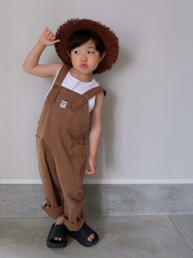 「MARKEY'S（マーキーズ）のアイテム」を使った、mukuさん（キッズ・100cm）の春コーディネート