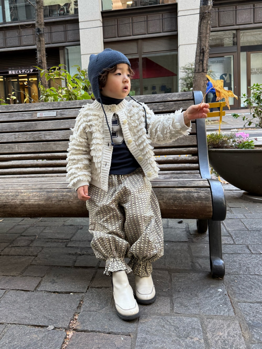 Misha & Puffのパンツを使ったキッズ人気ファッションコーディネート