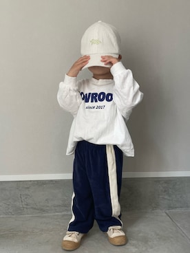 「NOVESTA（ノベスタ）のアイテム」を使った、mukuさん（キッズ・100cm）の春コーディネート