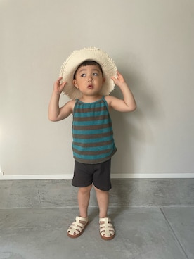 「igor（イゴール）のアイテム」を使った、mukuさん（キッズ・100cm）の春コーディネート