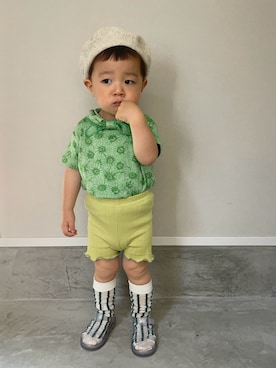 「igor（イゴール）のアイテム」を使った、mukuさん（キッズ・100cm）の春コーディネート