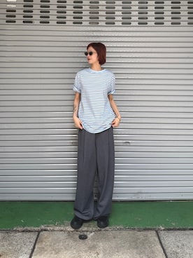 天音さん(レディース・175cm)の夏コーディネート