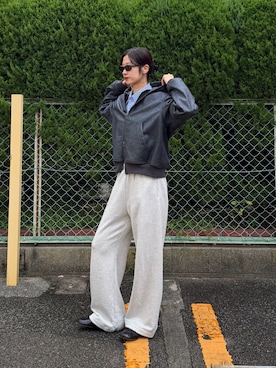 「KAIKO（カイコー）のアイテム」を使った、天音さん（レディース・175cm）の秋コーディネート