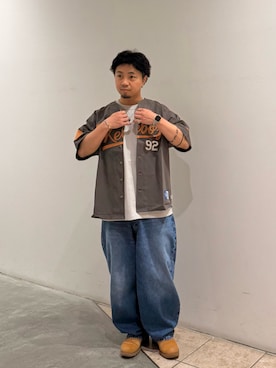 「KEBOZ（ケボズ）のアイテム」を使った、あきさん（メンズ・167cm）の春コーディネート