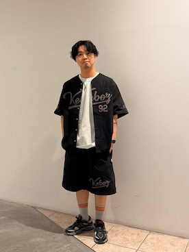 「KEBOZ（ケボズ）のアイテム」を使った、あきさん（メンズ・167cm）の春コーディネート