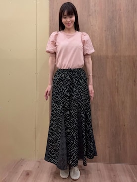 _._ayako39_._さん（レディース・165cm）の春コーディネート