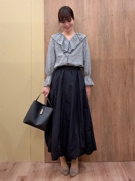 「HusHusH（ハッシュアッシュ）のアイテム」を使った、_._ayako39_._さん（レディース・165cm）の冬コーディネート