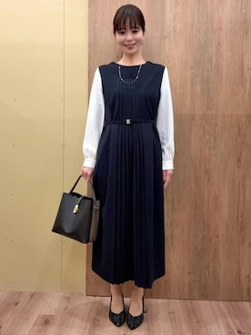 「HusHusH（ハッシュアッシュ）のアイテム」を使った、_._ayako39_._さん（レディース・165cm）の冬コーディネート