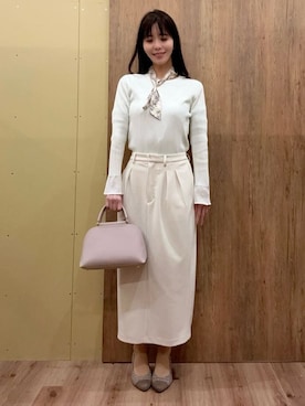 「COUP DE CHANCE（クードシャンス）のアイテム」を使った、_._ayako39_._さん（レディース・165cm）の冬コーディネート