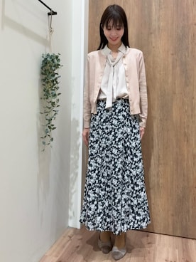 _._ayako39_._さん（レディース・165cm）の春コーディネート