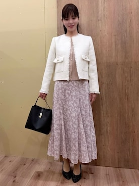 「HusHusH（ハッシュアッシュ）のアイテム（パンツ）」を使った、_._ayako39_._さん（レディース・165cm）の冬コーディネート