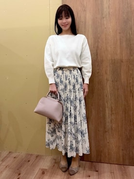 「COUP DE CHANCE（クードシャンス）のアイテム」を使った、_._ayako39_._さん（レディース・165cm）の冬コーディネート