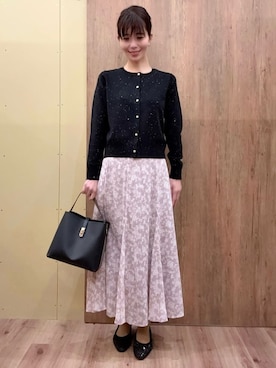 「HusHusH（ハッシュアッシュ）のアイテム（パンツ）」を使った、_._ayako39_._さん（レディース・165cm）の冬コーディネート