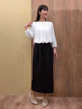 _._ayako39_._さん（レディース・165cm）の春コーディネート