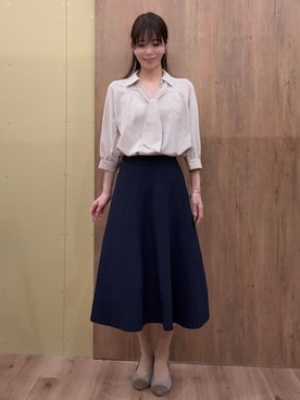 「grove（グローブ）のアイテム」を使った、_._ayako39_._さん（レディース・165cm）の春コーディネート