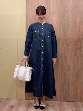 「Lee（リー）のアイテム（ワンピース/ドレス）」を使った、_._ayako39_._さん（レディース・165cm）の春コーディネート