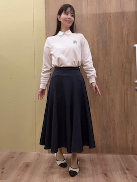 _._ayako39_._さん(レディース・165cm)の冬コーディネート