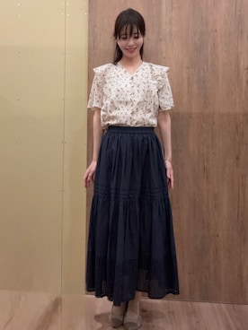 「grove（グローブ）のアイテム」を使った、_._ayako39_._さん（レディース・165cm）の春コーディネート