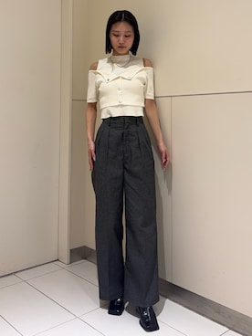佐々谷玲央さん（レディース・168cm）の春コーディネート