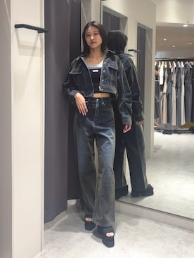 佐々谷玲央さん(レディース・168cm)の夏コーディネート