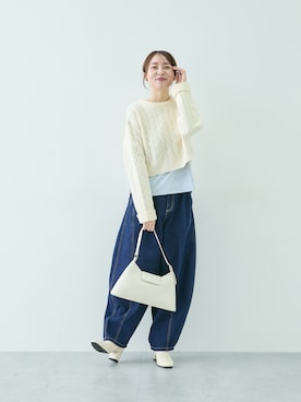 かないもさん（レディース・154cm）の秋コーディネート