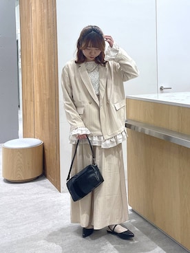 Michiさん（レディース・161cm）の春コーディネート