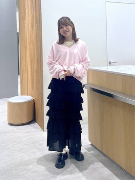 Michiさん（レディース・161cm）の春コーディネート