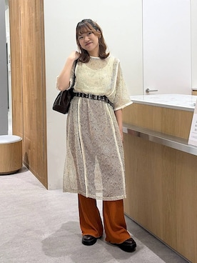 Michiさん（レディース・161cm）の春コーディネート