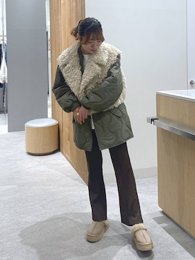 「アイテム（その他アウター）」を使った、Michiさん（レディース・161cm・20代）の秋コーディネート