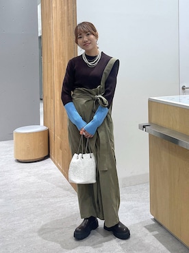 Michiさん（レディース・161cm）の冬コーディネート