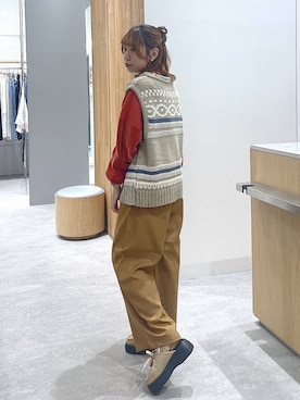 「アイテム（その他シューズ）」を使った、Michiさん（レディース・161cm・20代）の秋コーディネート