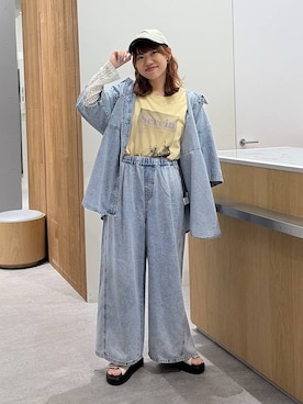 「LEPSIM（レプシィム）のアイテム」を使った、Michiさん（レディース・161cm）の春コーディネート