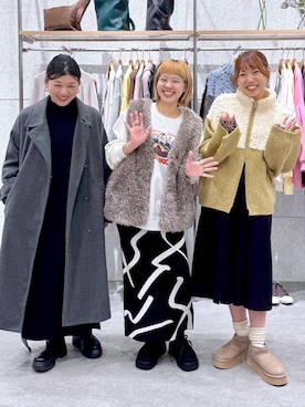 「アイテム（ステンカラーコート）」を使った、Michiさん（レディース・161cm・20代）の秋コーディネート