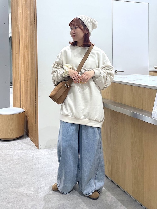 フリル裏毛チュニック 639456（チュニック）｜LEPSIM（レプシィム）の