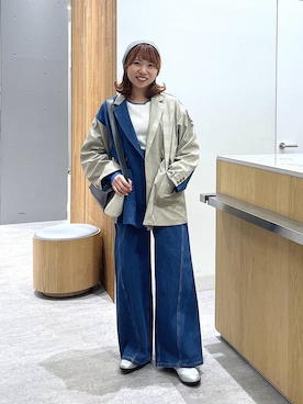 Michiさん（レディース・161cm）の冬コーディネート