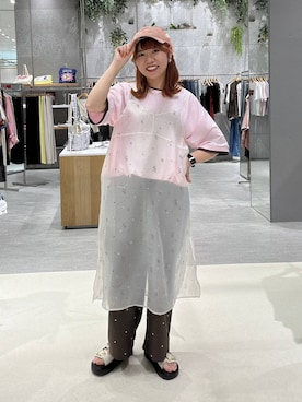Michiさん（レディース・161cm）の夏コーディネート