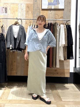 つーさんさん（レディース・161cm）の春コーディネート