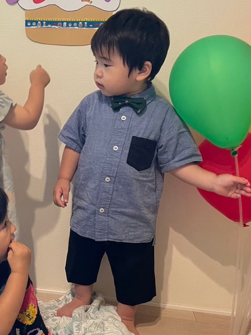 RALPH LAURENの蝶ネクタイを使ったキッズ人気ファッション  